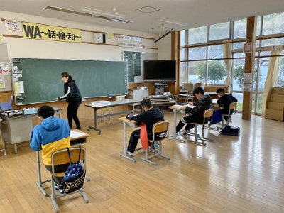 5年生の教室の様子