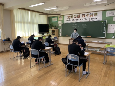 2年生の教室の様子