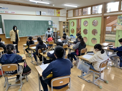 6年生の教室の様子