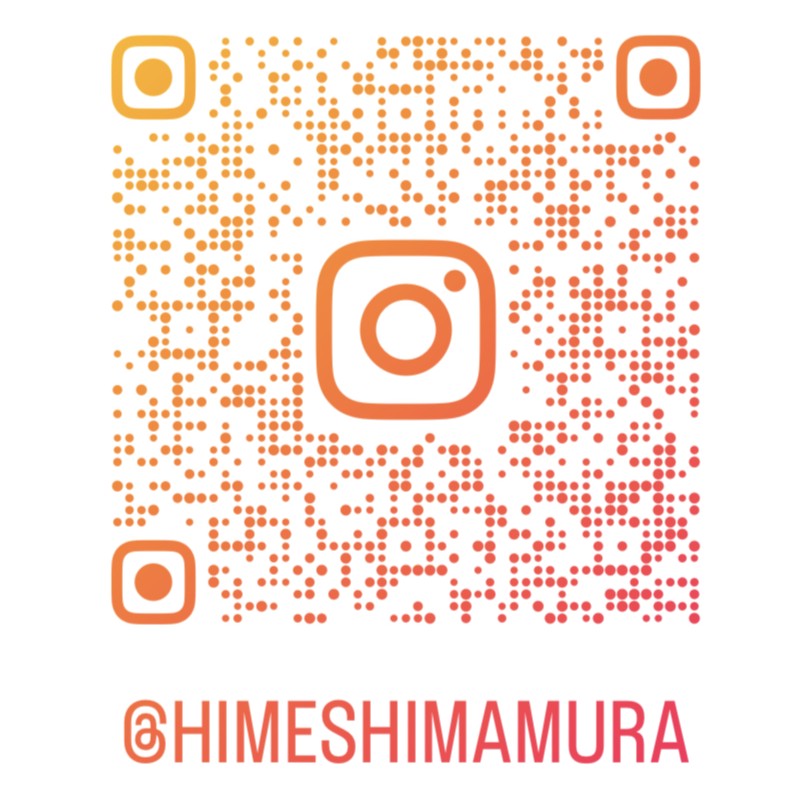 姫島公式Instagramの二次元コード画像